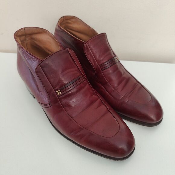 Bally Inter RALLY TWO Shoes Brown Leather‎ Switzerland Mens Size 5.5E 536199 Bally | Shoes | Bally Parsal Coffee Brown Leather Drivers  main image 3